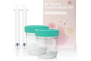 POOVIYER Insemination Kit for Women and Families at Home Use, Natural Conception Aid for Fertility Support, Aids in Conception for Women, Designed for Comfort + Minimal Waste