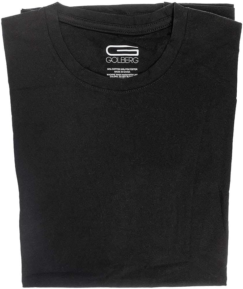 Men’s 3-Pack Crew Neck Super Soft Undershirts - Lightweight, Breezy, Classic Fit at  Men’s Clothing store