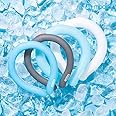 mpac+ Neck Cooler Icering | Cooling Neck Wraps, Neck Cooling Tube - Personal Air Conditioner with Gel Ice Pack for Outdoor Activities, Hot Weather Relief, Summer, Freeze Below 64°F (Basic, Blue)