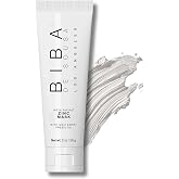 Biba De Sousa The Zinc Mask with Goji Berry Prebiotic - Gentle Pore Purifying Facial Mask - For all Skin Types &amp; Tones - Microbiome Support - Superfruit Blend (2oz)