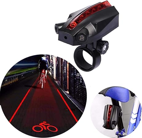 sunmenco waterproof cycling projector