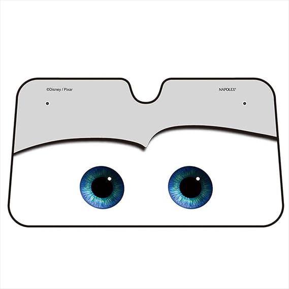 Amazon ナポレックス 車用 サンシェード ディズニー Pixar カーズ グレー 展開寸法700 1300mm 吸盤2個付 Napolex Dc 54 車 バイク 車 バイク