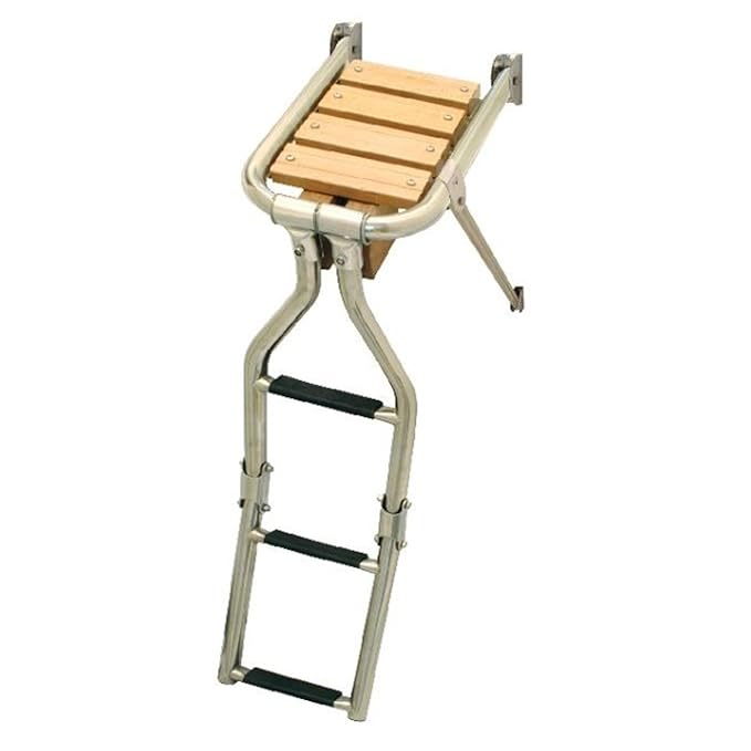 Nuova Rade Badeplattform mit Leiter klappbar