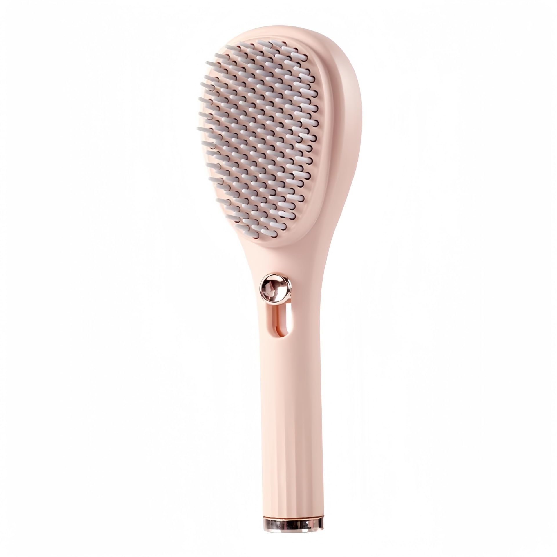 Photo 1 of Self Cleaning Hair brush Retractable Hair Brush For women,Airbag Massage Combs for Thick Hair Long Hair (light pink)