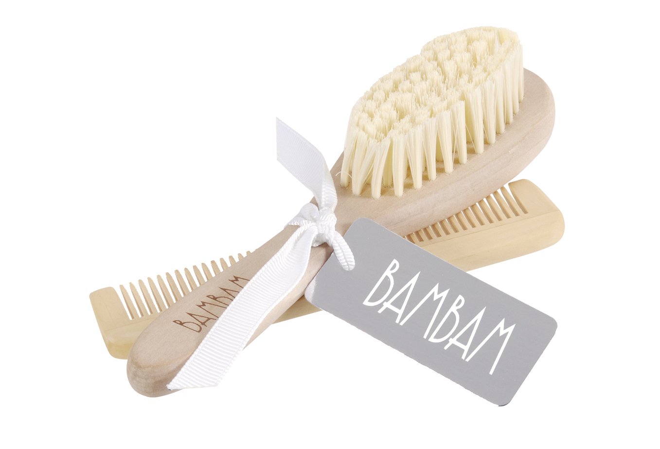 Bam Bam Wooden Brush and Comb