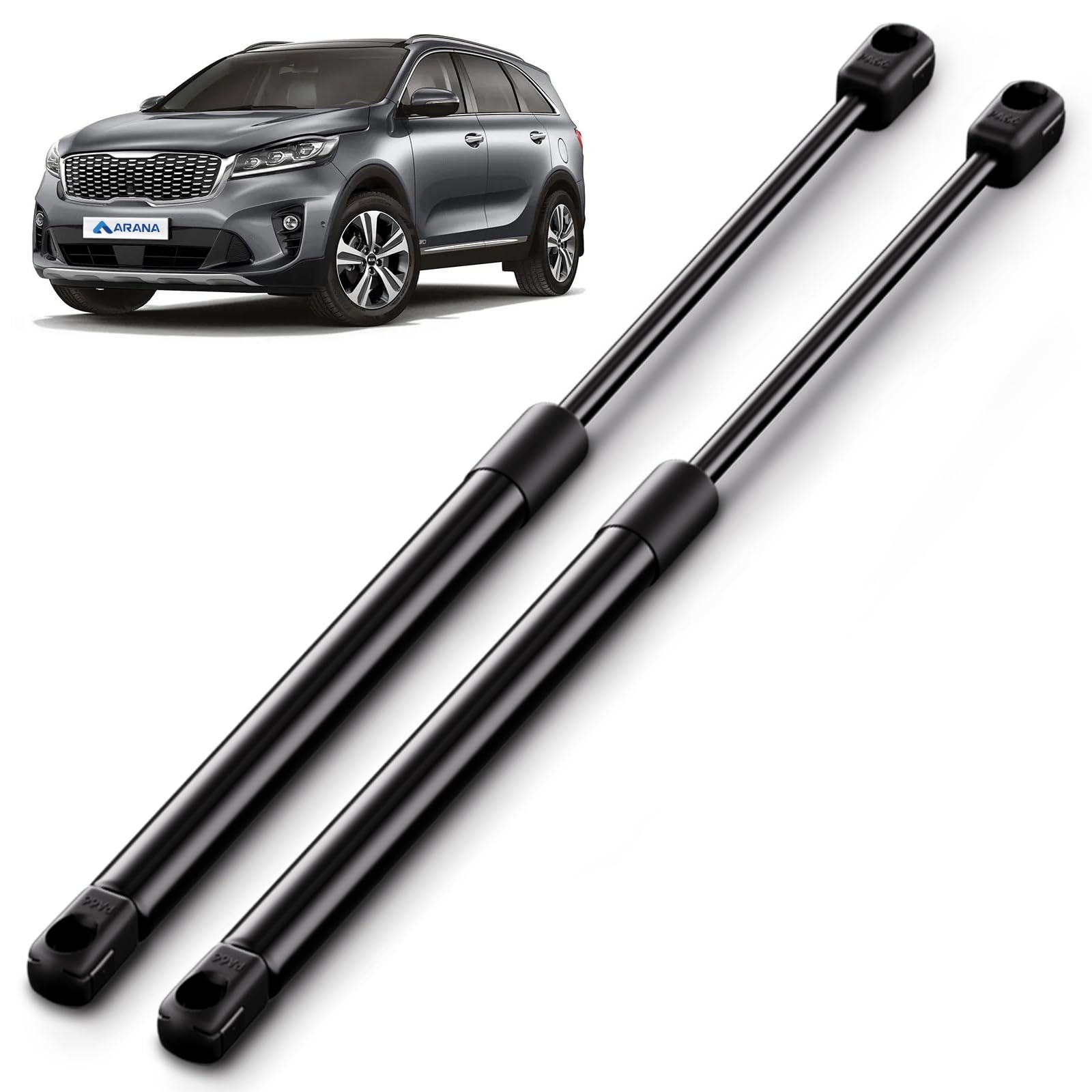 Photo 1 of ARANA Hood Struts Lift Support for Kia Sorento 2011-2015, Front Hood Shocks Replacement Fits Kia Sorento Base/EX Luxury/EX/LX/Limited/SX Sport Utility 4-Door Hood, 2 Pcs