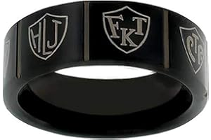 RINGMASTERS J123 Size 8-13 Language Choose the Right Titanium Ion Ring Mormon One Moment In Time LDS CTR