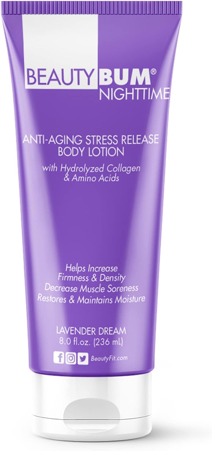 BeautyFit BeautyBum Night Anti-Aging Lotion Muscle Recovery Smooth Skin