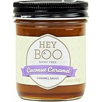 Coconut Caramel Sauce by Hey Boo - Delicious - No Corn Syrup - Vegan - Made in USA, 10 oz