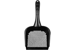 DHXYZZB Cat Kitty Litter Scoop Small Holes Fine Litter Scooper Shovel for Cat Dog Rabbits Hamster Snake Sifter Scoop High Qulity PVC Non-Toxic (2.5mm Hole)