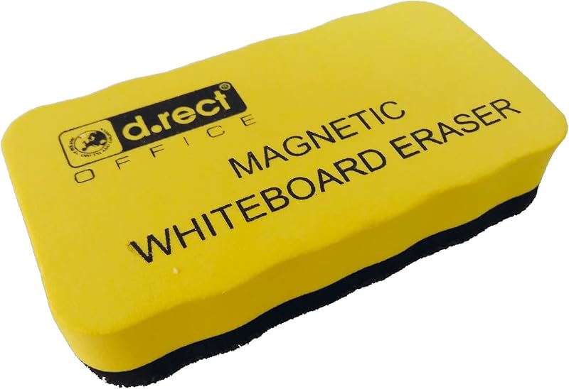 D.RECT Whiteboard Sponge EVA Magnetic Board Cleaner Eraser Wiper with Strong
