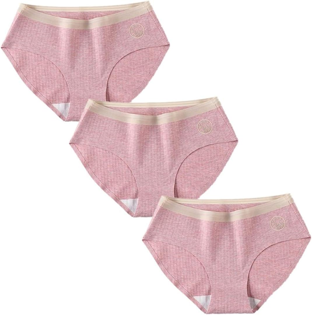 3 Pcs/Set Sexy Seamless Cotton Underwear Women Panty Soft Panties