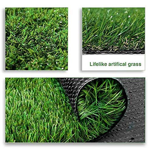 Realistic Thick Artificial Grass Turf 3.3FTX5FTIndoor Outdoor Garden