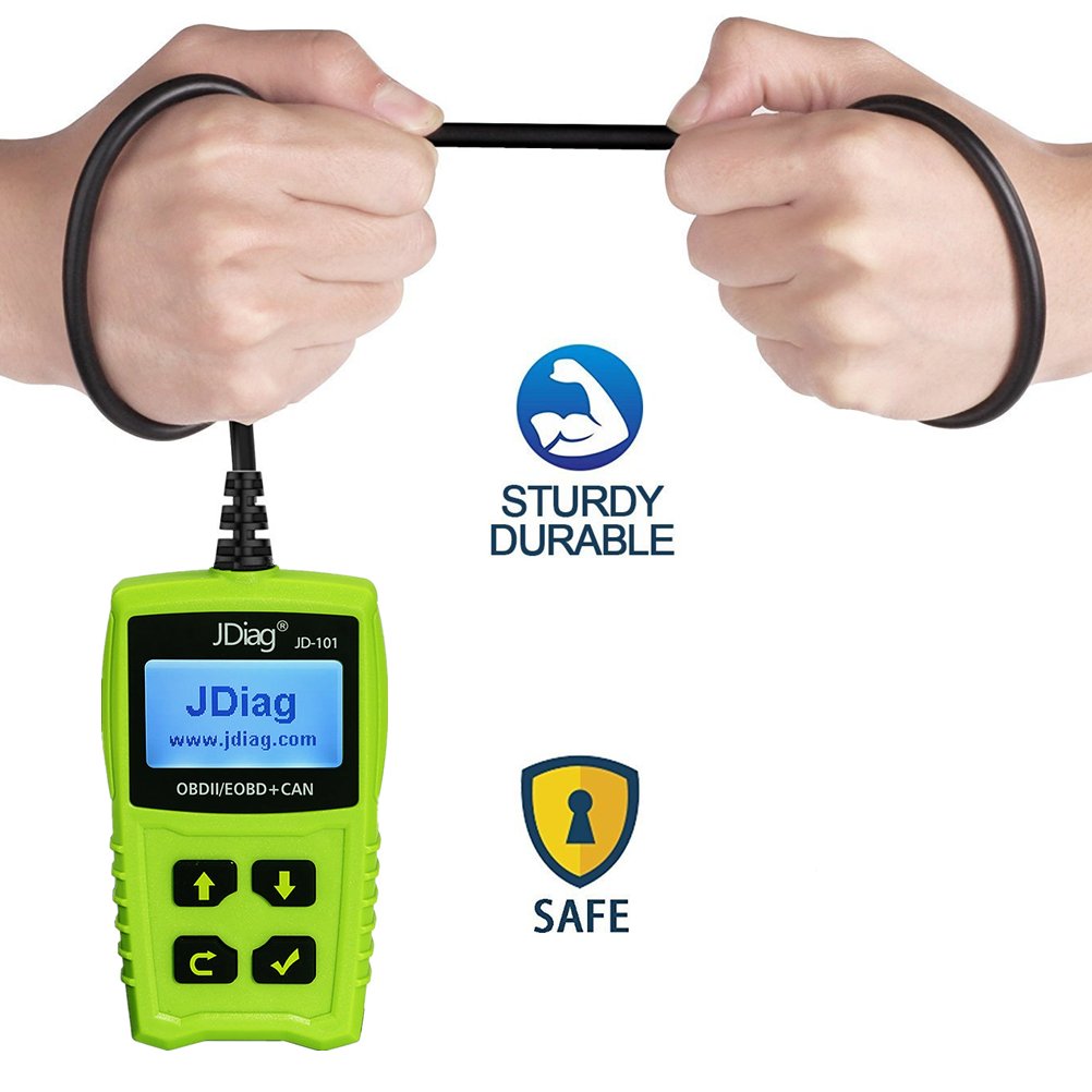 Tools JDIAG Enhanced OBD II Vehicle Code Reader Automotive OBD2 Scanner Auto Check Engine Light