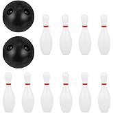 TOYANDONA Plastic Bowling Balls Set Kids Bowling Balls Set Bowling Game 1 Set Kids Bowling Balls Plastic Bowling Toy Outdoor