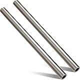 Gisafai 2 Pcs Cold Rolled Steel Tube Metal Seamless