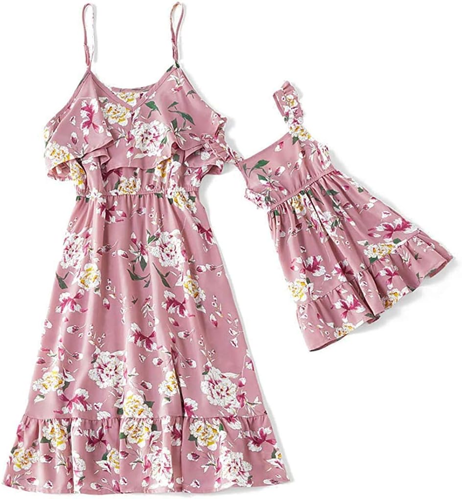 Mommy and Me Matching Dress - Pink