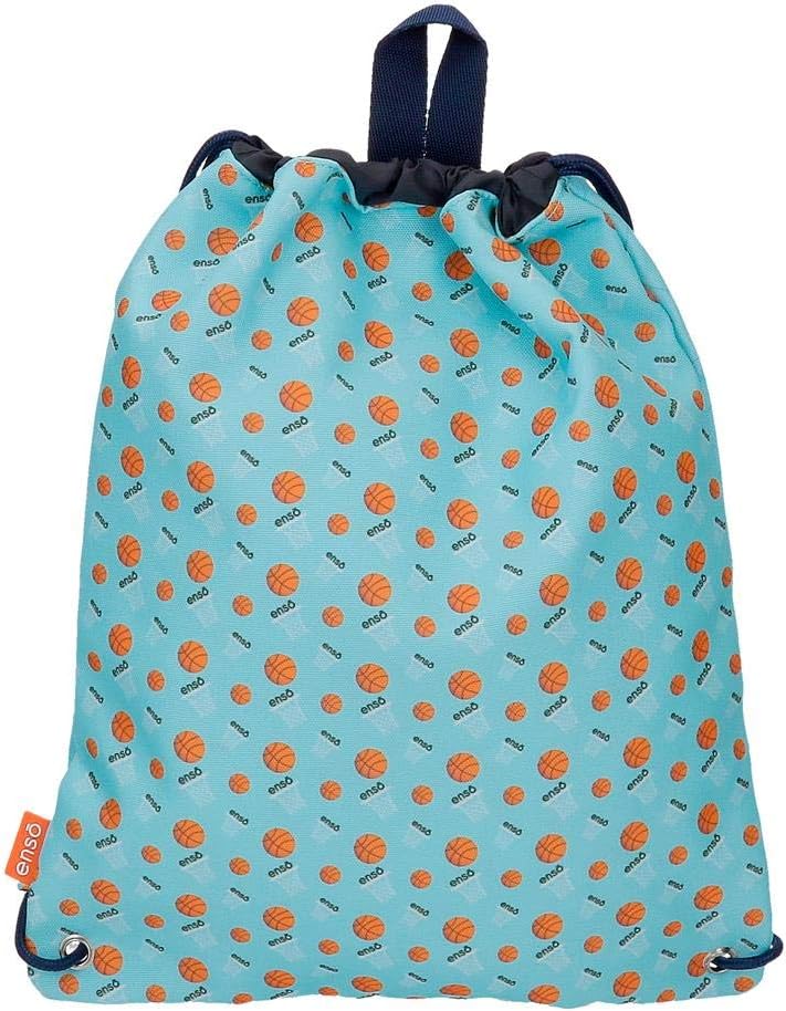 Enso Basket Family Lunch bag Blue 27x34 cms Polyester - Image 5