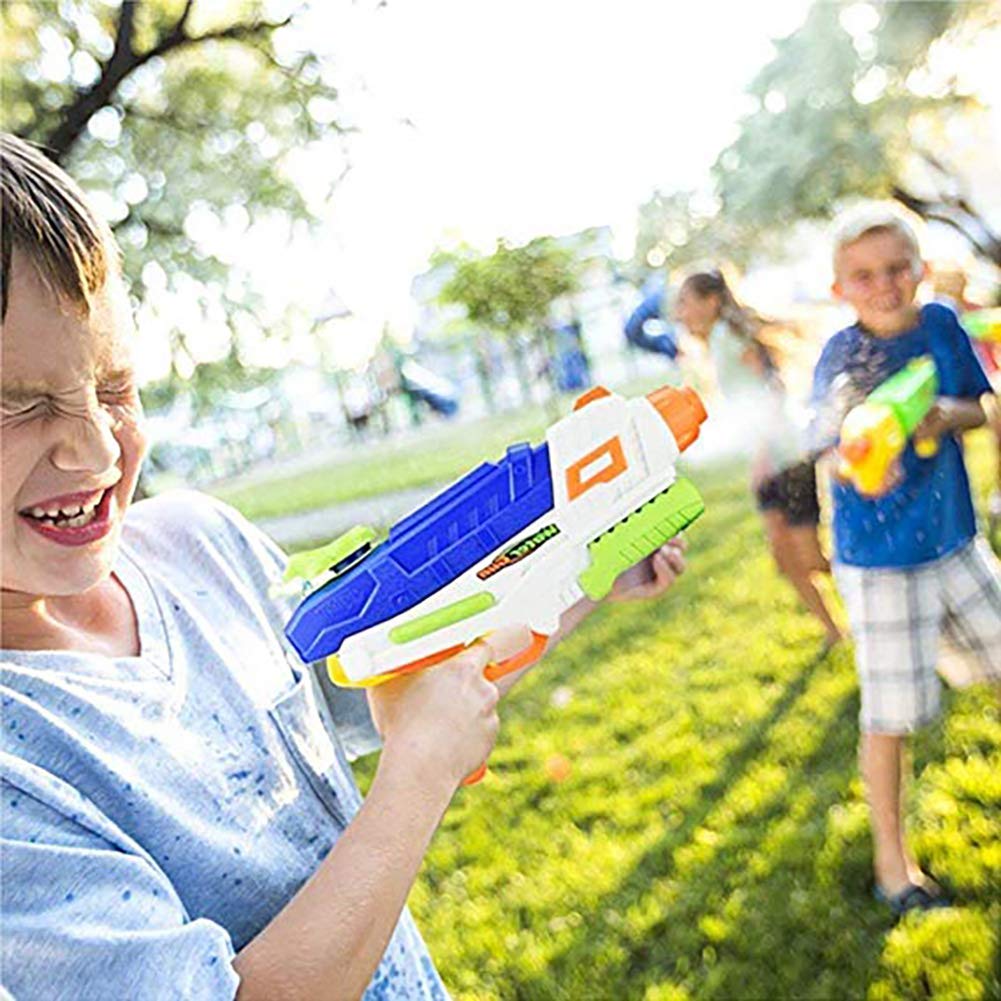 Queta Wasserpistolen mit Langstrecken-Sprinklerrohr, Wasserblaster Super Soakers Beach Toy für Kinder von 7 bis 14 Jahren 1000ML Extra Large Tank