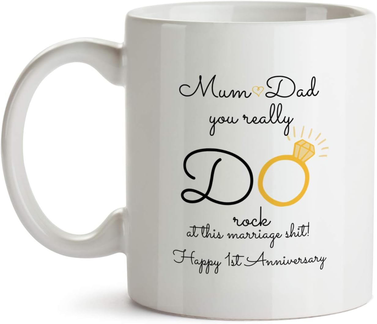 gifts for first wedding anniversary from parents