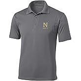 NCAA Men's Prime Athletic Logo Micro Pique Polo with Self Collar