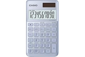 Casio SL-1000SC-BU Portable Calculator (Light Blue)