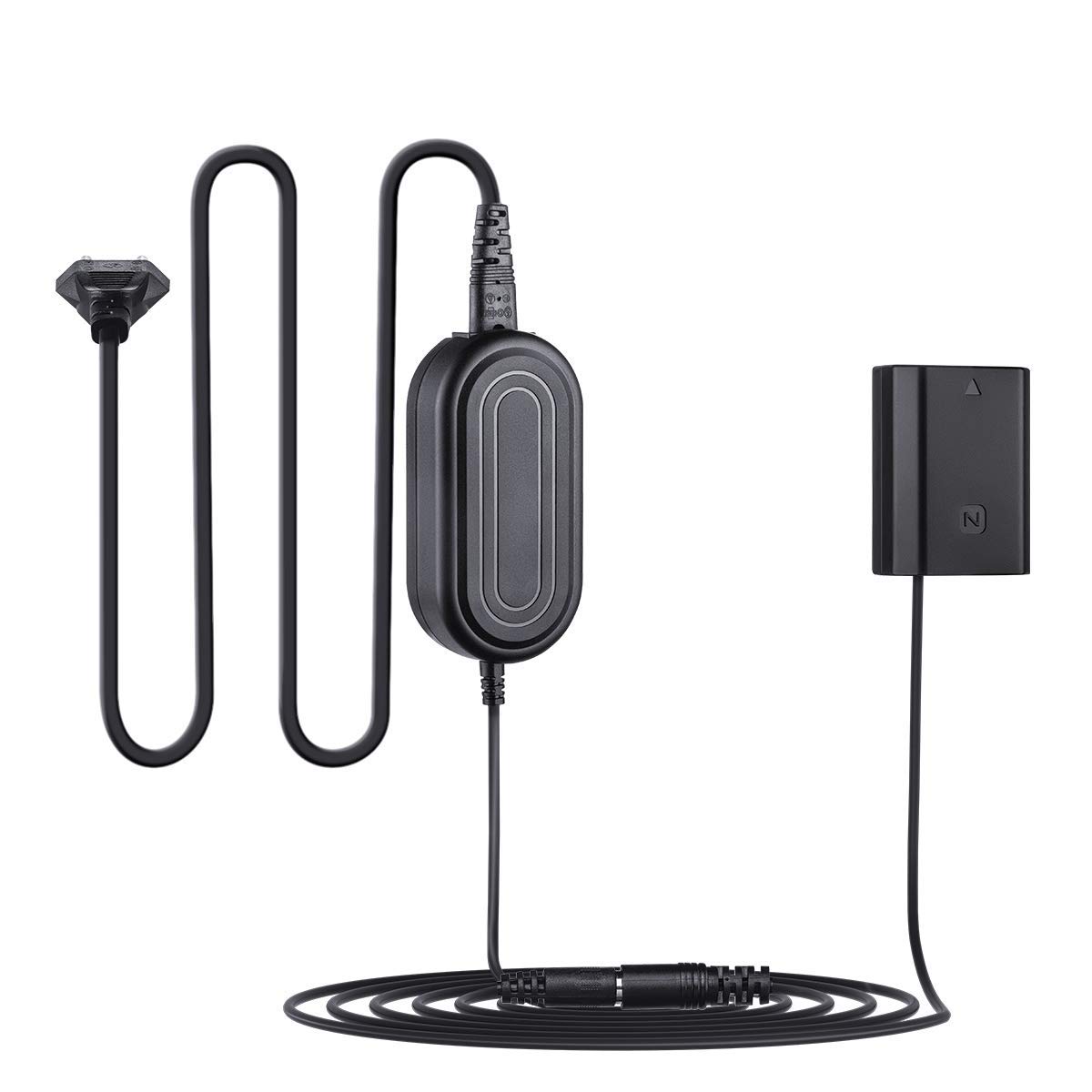 Fomito NP-FZ100 AC Power Adapter Kit Replacement for Sony BC-QZ1 Battery Charger, Compatibe with Alpha A7 III, A7R III, A9, A9R, A9S, A6600 Cameras