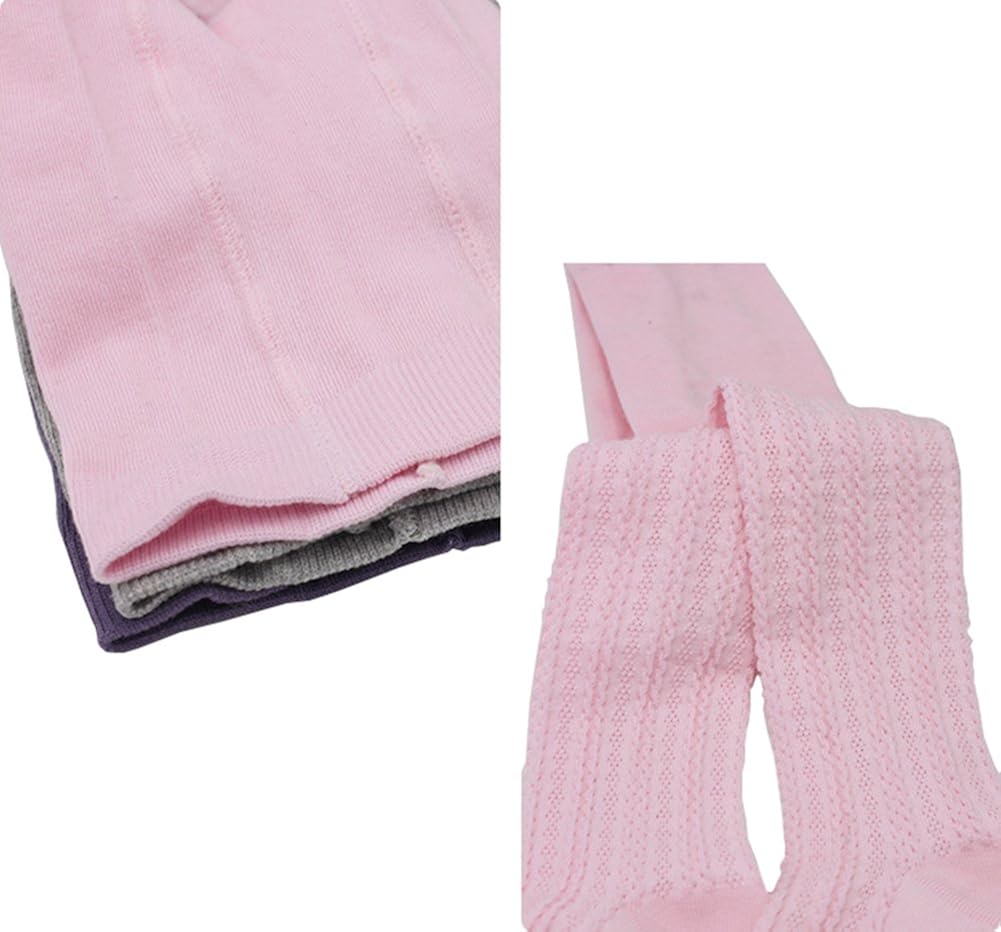 Taiycyxgan Baby Kid Girls Winter Tights Cable Knit Tights 6 Pack Leggings Stocking Pants: Clothing