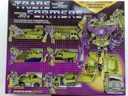 TRANSFORMERS DEVASTATOR G1 MISB REISSUE SEALED by TAKARA