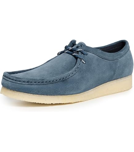 Amazon.com | Clarks Originals Men's Wallabee Wolf Suede 26181140