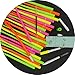 BUOP Novelty Design Cherry Blossom Flower Style Ball Point Pen, Cute Cartoon Silicone Flower Fine Point Black Rollerball Gel Ink Pen, Two Dozen (24pcs) Box