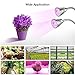 Dual Head LED Plant Grow Light,10W 360° Flexible Indoor Grow Light Plant Grow Lamp with Controllable Luminious Level for Indoor Plants, Hydroponic Gardening, Greenhouse, Office [Upgraded 2018]