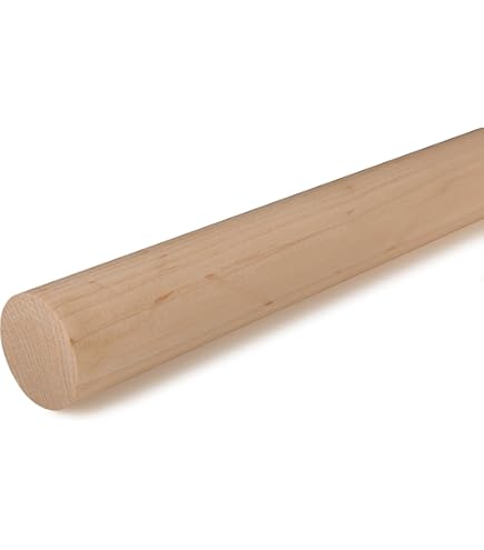 thumbnail image 2 of 12 Pieces 15/16" Diameter X 12" Long Kiln Dried Hard Maple Dowels - Wood Lumber 2 of 4