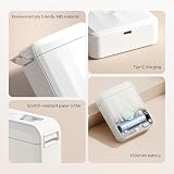 NIIMBOT D110 Mini Label Maker Bluetooth Thermal Printer Waterproof Labels view 6