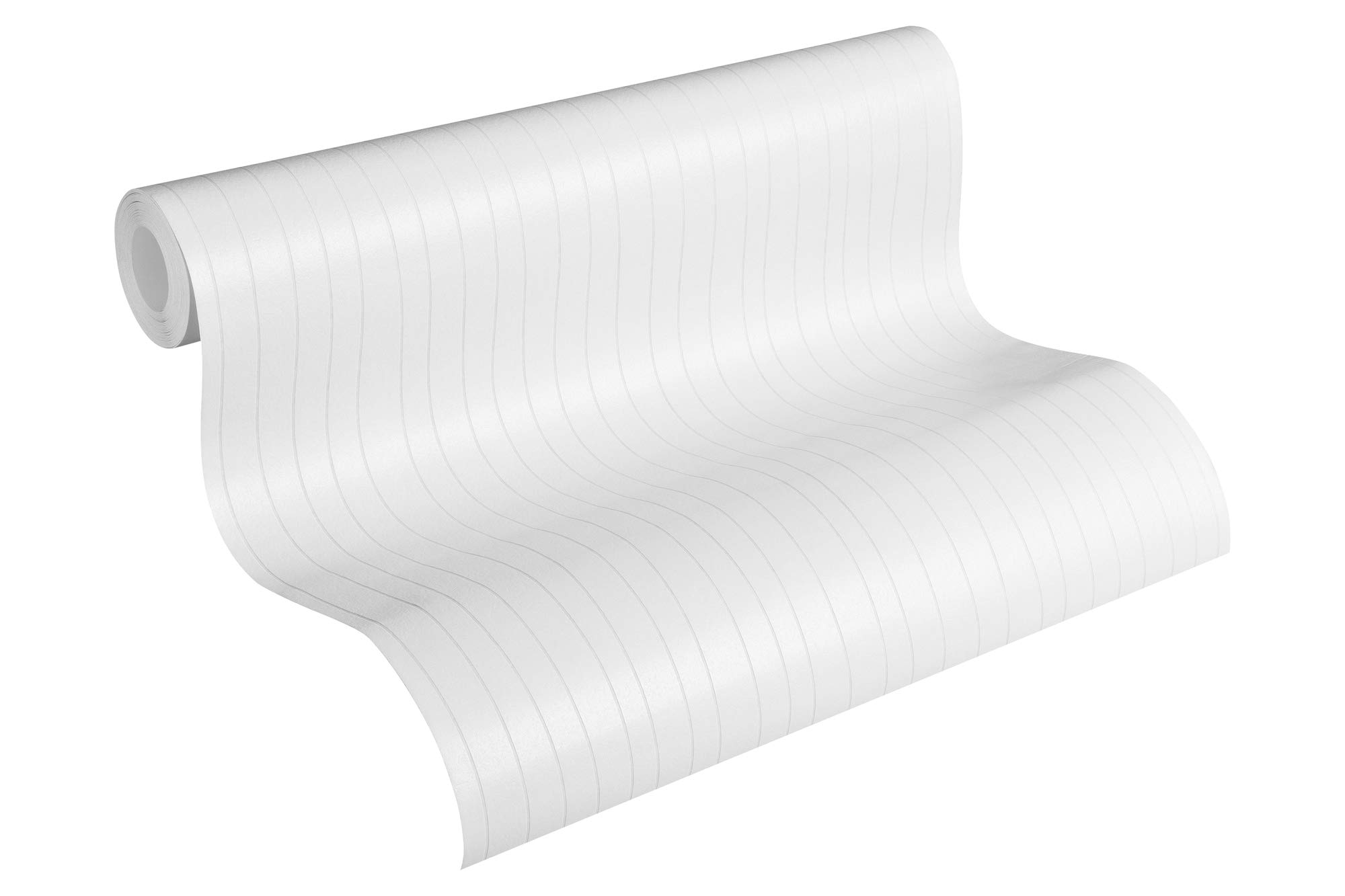 A.S. Création Meisterfleece 32004-1 Paintable Non-Woven Wallpaper 10.05 x 0.53 m White Made in Germany