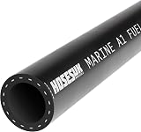 AP Automotive 8mm Rubber Marine Fuel & Oil Diesel Exhaust Hose ISO7840 3m