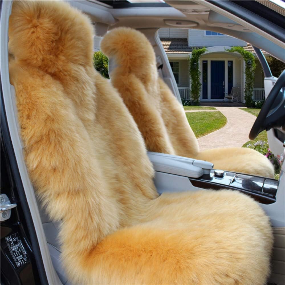 Cushion, Winter Australian Pure Board, Wool Car Seat, Winter Hair, Car Seat
