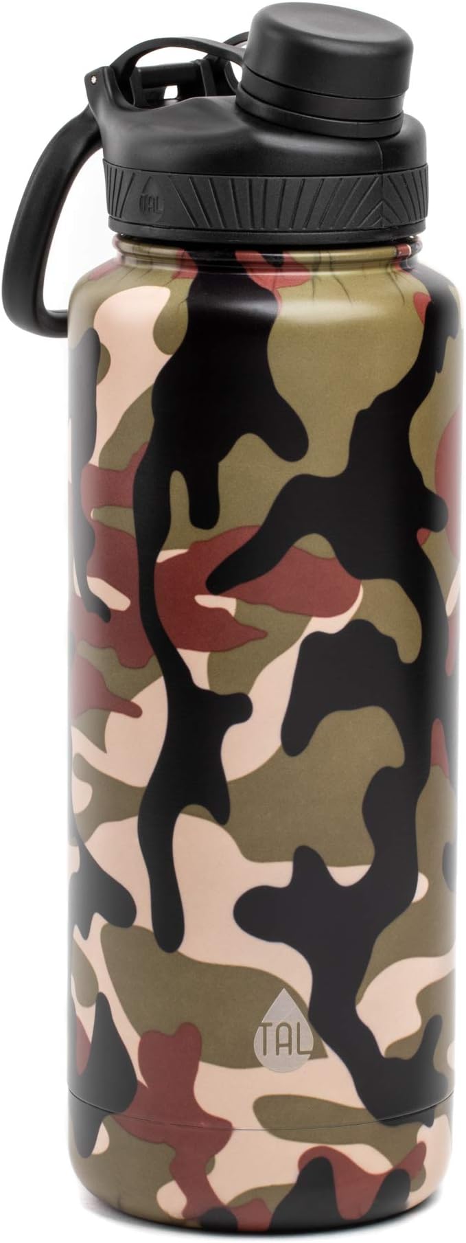 TAL Pro Water Bottle Stainless Steel 40oz Double Wall Vacuum Insulated Stainless (Camo)