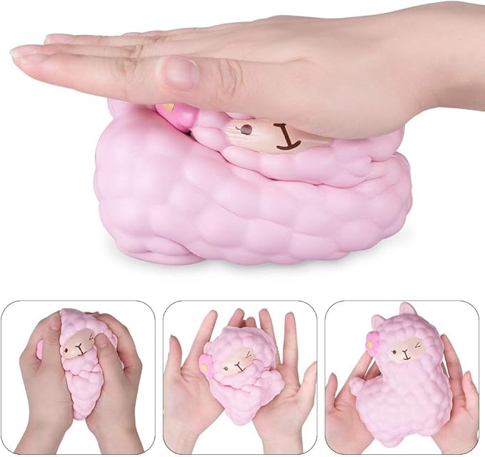 pink llama squishy