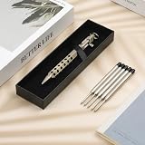 AUAUY Bolt Action Pen with Gift Case 1mm Black Ink Refill 5 Refills view 8