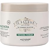 Il Salone Milano Professional Keratin Hair Mask for Damaged Hair - Repair Treatment to Nourish and Strengthen Hair Fibers - Frizz Control - Smoothing - Hair Straightening (16.9 oz / 500 ml)