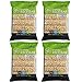 Crunchy Puffed Rice Cracker Bar, Snack Roll Made from Real Rice Gluten Free, 5 Treats (Pack of 4) - Original Rice Flavor
