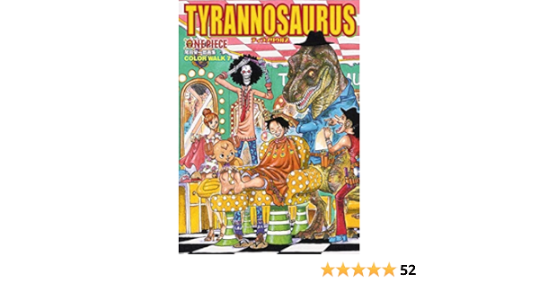 One Piece Oda Eiichiro Art Book Color Walk 7 Tyrannosaurus Oda Eiichiro Amazon Com Books
