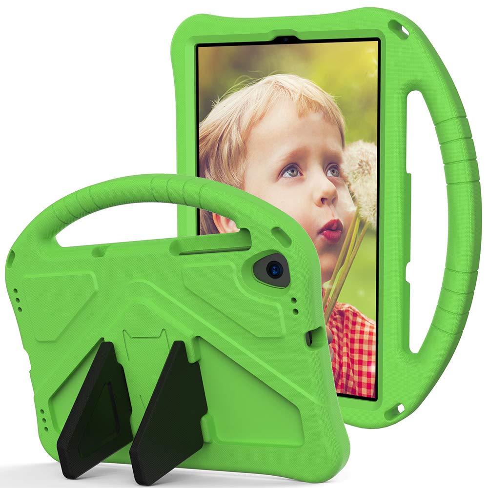 Tading Kids Case for Lenovo Smart Tab M8 for Boys Girls, Lenovo M8 Tablet Case with Handle Stand for Tab M8 4th TB-300FU 3rd TB8506F 2nd Gen TB-8505F TB-8505X - Green