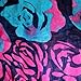 Scarf_tradinginc® Rose Chiffon Pareo Scarf Wrap Shawl Sarong Swimsuite Cover-up (Rose Blue)