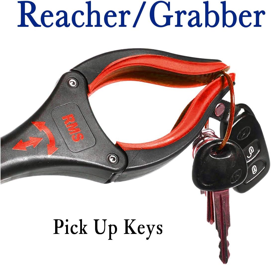 RMS 26" Handi Grip Reacher (Red): Health & Personal Care