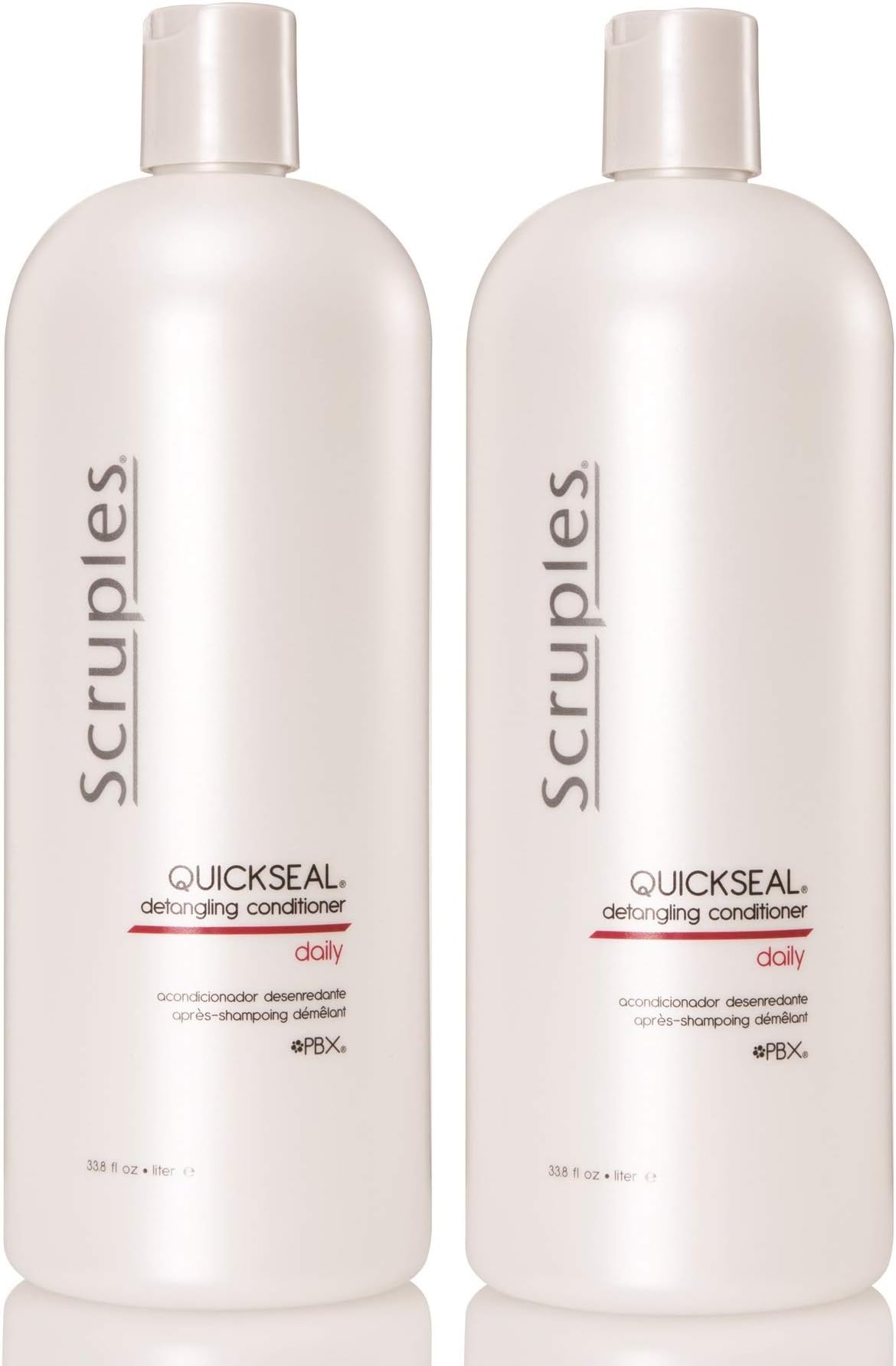 Scruples Quickseal Detangling Conditioner - Hair Detangler for Smooth, Silky, and Damage and Frizz - Free Hair - Suitable for All Hair Types (Pack of 2)
