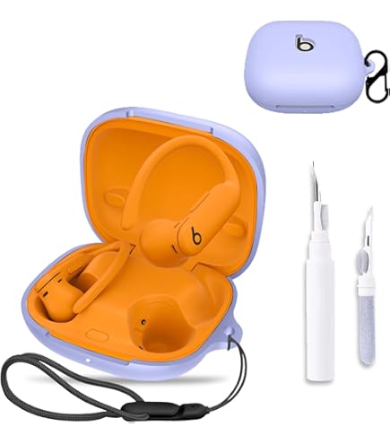 Amazon.com: for Beats Powerbeats Pro 2 Case Cover,NOUKAJU Silicone