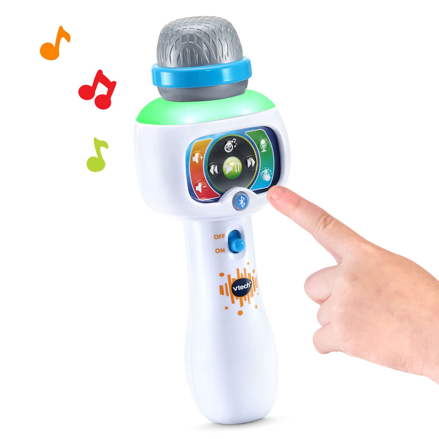 VTech Sing It Out Karaoke Microphone, White