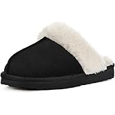 OOW Kids Slippers Girls Boys Fuzzy Memory Foam House Slippers Winter Warm Plush Lined Home Shoes Soft Bedroom Indoor Outdoor